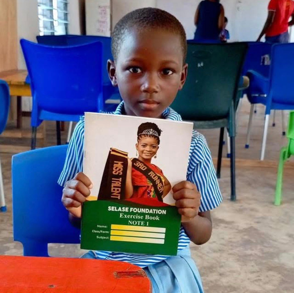 Children learning at Hope Memorial School