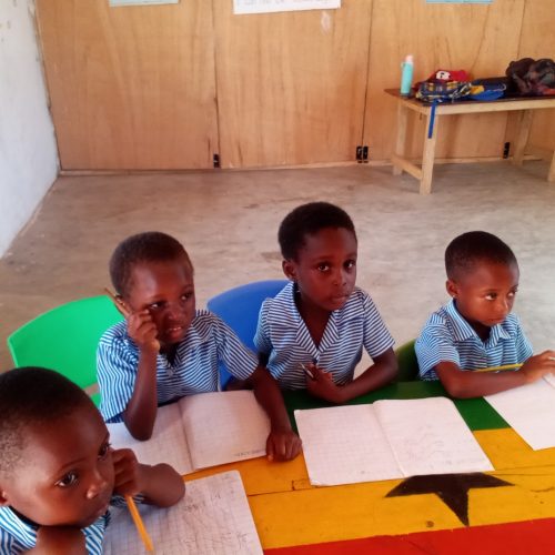 School pupils of Hope Memorial